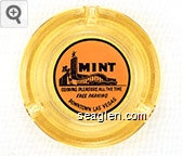 The Mint, Coining Pleasure All The Time, Free Parking, Downtown Las Vegas Glass Ashtray