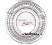 Tonopah, Nevada, Mizpah, 1907 Glass Ashtray