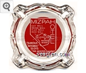 Mizpahotel, Eat Well, Drink Well, Play Well, Rest Well, the Bright Spot of Tonopah Nevada, Famous ''Atomic'' Slots, ''The Jackpot Fallout is Terrific'' Glass Ashtray