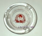 The Belle of Deadwood, Gambling Saloon, Miss Kitty's Glass Ashtray