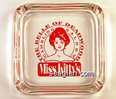 The Belle of Deadwood, Gambling Saloon, Miss Kitty's Glass Ashtray