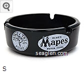 Reno's Mapes, Motor Hotel, Money Tree, Reno Glass Ashtray