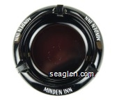 Minden Inn Glass Ashtray
