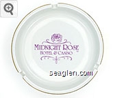 Midnight Rose Hotel & Casino Porcelain Ashtray