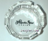 Majestic Star Casino Glass Ashtray