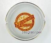 Home of Rosie O'Grady's, Main Street Station, Las Vegas, Nevada Porcelain Ashtray