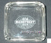Black Hawk CO, Main Street 101, Gaming House Glass Ashtray