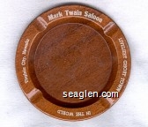 Mark Twain Saloon, Liveliest Ghost Town in the World, Virginia City, Nevada Metal Ashtray