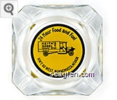 24 Hour Food and Fuel, Keith's Model T Truck Stop, Hwy. 40 West, Winnemucca, Nevada Glass Ashtray