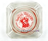 Mayor Willie's Saloon & Casino - Central City Glass Ashtray