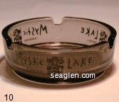 Mystic Lake, Casino Hotel Glass Ashtray