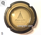 Mystic Lake, Casino Hotel Glass Ashtray