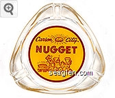 Carson City Nugget, V&T RR Glass Ashtray