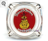 Home of the Keno Queen, New China Club, 260 Lake St., Reno Glass Ashtray