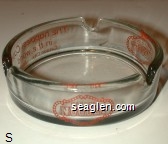 Carson Nugget, The Happiest Casino in the World Carson City, Nevada Glass Ashtray