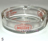 Carson Nugget, Carson City, The Nugget ..., ''Where it Pays to Play'', Carson City, Nevada Glass Ashtray