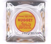 Carson City Nugget Glass Ashtray