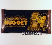 Carson City Nugget, Carson City Nevada, Home of More Jackpots! Glass Ashtray