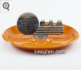 Bar, Gaming, Clyde & Bud Beecher, Nevada Club, South End Lake Tahoe, State Line, Nevada Metal Ashtray