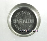 Reno, Nevada Club, Crystal Bay Metal Ashtray