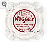 Dick Graves' Nugget, 6 Award Winning Restaurants Sparks, Nevada Glass Ashtray