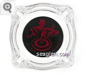 El Morocco, Las Vegas Nevada Glass Ashtray