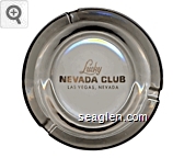 Lucky Nevada Club, Las Vegas, Nevada Glass Ashtray