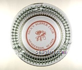 Nick's Supper Club, Henderson Nevada Glass Ashtray
