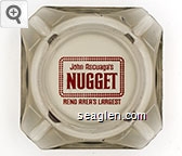 John Ascuaga's Nugget, Reno Area's Largest Glass Ashtray