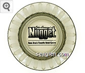 John Ascuaga's Nugget, Reno Area's Favorite Hotel-Casino Glass Ashtray