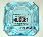 John Ascuaga's Nugget, Sparks (East Reno) Glass Ashtray