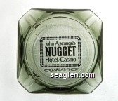 John Ascuaga's Nugget Hotel / Casino, Reno Area's Finest Glass Ashtray