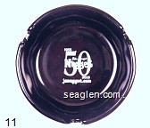 1955, John Ascuaga's Nugget, 2005, 50, janugget.com Glass Ashtray