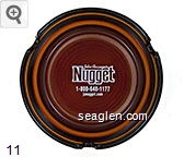 John Ascuaga's Nugget, 1-800-648-1177, janugget.com Glass Ashtray