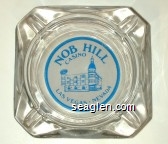 Nob Hill Casino, Las Vegas . Nevada Glass Ashtray