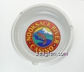 Nooksack River Casino (Bottom: Wayne Marketing, Las Vegas, Nevada, Made in Korea) Porcelain Ashtray