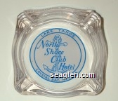 Lake Tahoe, North Shore Club Hotel, Crystal Bay, Nevada Glass Ashtray