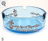 Smith's North Shore Club, The Place To Dine Since ''49'' North Lake Tahoe, Crystal Bay, Nevada Glass Ashtray