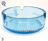 Smith's North Shore Club, The Place To Dine Since ''49'', North Lake Tahoe - Crystal Bay, Nevada Glass Ashtray