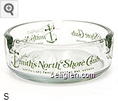 George Smith's North Shore Club, North Lake Tahoe, Crystal Bay, Nevada Glass Ashtray