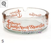 George Smith's North Shore Club, North Lake Tahoe, Crystal Bay, Nevada Glass Ashtray