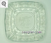Hamiltons Las Vegas Glass Ashtray