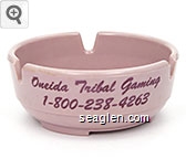 Oneida Tribal Gaming, 1-800-238-4263, Bingo - Pull Tabs, Blackjack - Slots Bakelite Ashtray