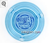 Oliver's Hotel and Club, Lake Tahoe Glass Ashtray