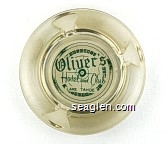 Oliver's Hotel and Club, Lake Tahoe Glass Ashtray