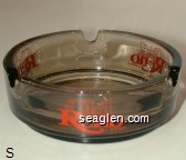 Old Reno Casino Glass Ashtray