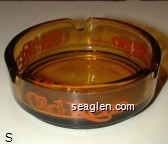 Old Reno Casino Glass Ashtray