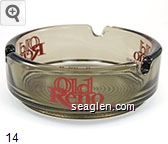 Old Reno Casino Glass Ashtray