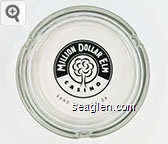 Million Dollar Elm Casino, Sand Springs, OK Glass Ashtray