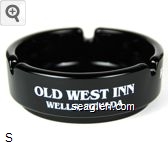 Old West Inn, Wells, Nevada, Ranch House Bar, Henderson, Nevada, Restaurant, Casino Glass Ashtray